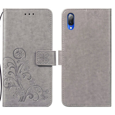 MOONCASE Apple iPhone Max Windbell Owl Embossed Leather Case - Blue