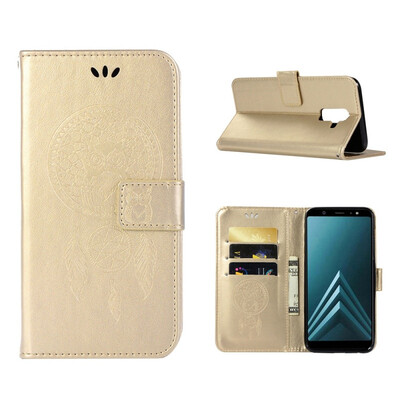 MOONCASE Samsung Galaxy J8 Windbell Owl Embossed Leather Case - Gold
MOONCASE Samsung Galaxy J8 Windbell Owl Embossed Leather Case - Gold