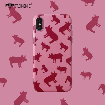 TRONSNIC Cute Cartoon Pigs Phone Case for iPhone X MAX XR Soft Matte Pink Case Cover Luxury Capa Hot
TRONSNIC Cute Cartoon Pigs Phone Case for iPhone X MAX XR Soft Matte Pink Case Cover Luxury Capa Hot