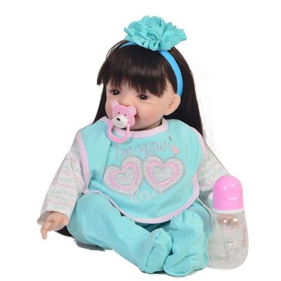 Cute Reborn Alive Girl Doll Soft Vinyl 22 55cm Lifelike Princess Baby Doll Toy For Kids Christmas Birthday Gifts Long Hair
Cute Reborn Alive Girl Doll Soft Vinyl 22 55cm Lifelike Princess Baby Doll Toy For Kids Christmas Birthday Gifts Long Hair