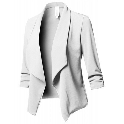 Women Autumn Fashion Casual Lapel Blazer Coat Long Sleeve Solid Color OL Cardigan Outwear Plus Size
Women Autumn Fashion Casual Lapel Blazer Coat Long Sleeve Solid Color OL Cardigan Outwear Plus Size