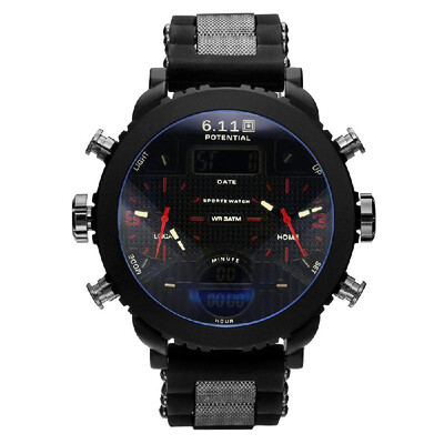 611 Men Outdoor Sport Silica Gel Band Watches Multi-Functional Waterproof Digital Wristwatches
611 Men Outdoor Sport Silica Gel Band Watches Multi-Functional Waterproof Digital Wristwatches