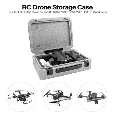 RC Drone Storage Case for F11 CG033 Mavic Air KY101 Z5 X5 GW168 S28 GW26 H68 RC Quadcopter
RC Drone Storage Case for F11 CG033 Mavic Air KY101 Z5 X5 GW168 S28 GW26 H68 RC Quadcopter
