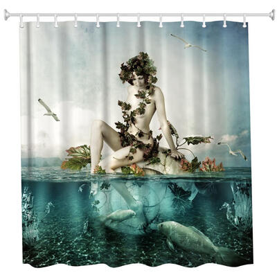 Paddle Girl Polyester Shower Curtain Bathroom Curtain High Definition 3D Printing Water-Proof
Paddle Girl Polyester Shower Curtain Bathroom Curtain High Definition 3D Printing Water-Proof