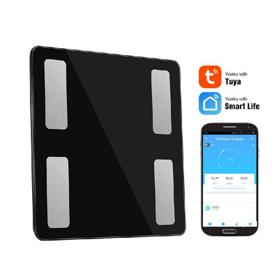 WIFI Body Fat Scale Smart BMI Scale Bathroom Floor LED Digital 150KG Wireless Weight Scale Body Composition Analyzer for 16 Users
WIFI Body Fat Scale Smart BMI Scale Bathroom Floor LED Digital 150KG Wireless Weight Scale Body Composition Analyzer for 16 Users