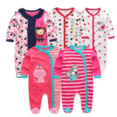 Kiddiezoom 5PCS Baby Rompers Long Sleeve Baby Girls Clothes Clothing Sets Bodysuits Baby Boys Clothes Outwear Newborn Babywear
Kiddiezoom 5PCS Baby Rompers Long Sleeve Baby Girls Clothes Clothing Sets Bodysuits Baby Boys Clothes Outwear Newborn Babywear