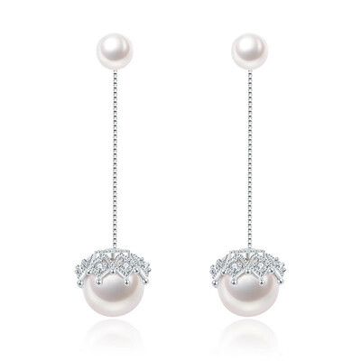 White Simulated Pearl Long Drop Earrings Dangle Cubic Zirconia Fashion Statement Jewelry Gift For Women WHE76
White Simulated Pearl Long Drop Earrings Dangle Cubic Zirconia Fashion Statement Jewelry Gift For Women WHE76