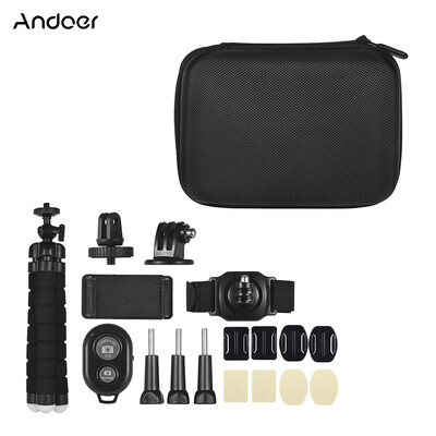 Andoer Outdoor Sports Action Camera Accessories Kit 18 in 1 for AKASO EK7000 EK7000 PlusBrave 4V50V50 ProCAMPARKGOPRO 7Hero
Andoer Outdoor Sports Action Camera Accessories Kit 18 in 1 for AKASO EK7000 EK7000 PlusBrave 4V50V50 ProCAMPARKGOPRO 7Hero