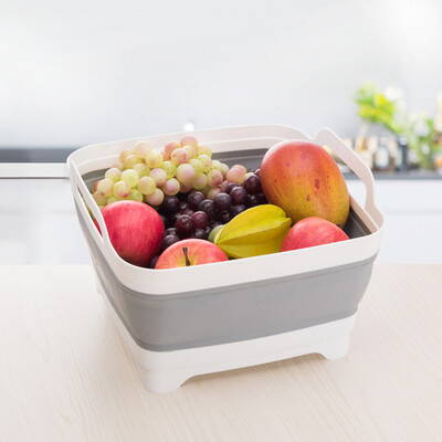 Wei Xu folding storage basin kitchen washing basket plastic basin storage bucket washing fruit basket outdoor collapsible bucket portable
Wei Xu folding storage basin kitchen washing basket plastic basin storage bucket washing fruit basket outdoor collapsible bucket portable