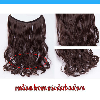 20 Inches Invisible Wire No Clips in Hair Extensions Secret Fish Line Hairpieces Silky Straight real natural Synthetic
20 Inches Invisible Wire No Clips in Hair Extensions Secret Fish Line Hairpieces Silky Straight real natural Synthetic