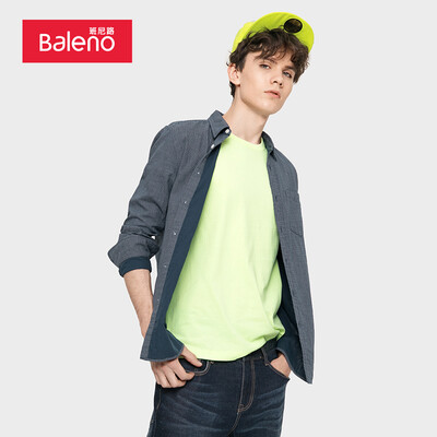 Benny Road Baleno shirt male 2019 spring new fashion casual cotton solid color long-sleeved shirt male 88804025 02C
Benny Road Baleno shirt male 2019 spring new fashion casual cotton solid color long-sleeved shirt male 88804025 02C