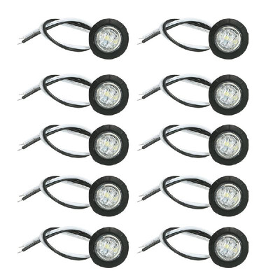 10PCs Led Side Marker Light Car Side Turn Signal Bulb Lights 12V 34inch White
10PCs Led Side Marker Light Car Side Turn Signal Bulb Lights 12V 34inch White