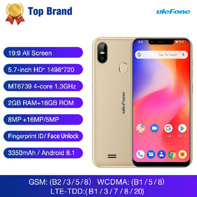 Ulefone S10 Pro Mobile Phone 57 HD 199 2GB RAM 16GB ROM 16MP Android 81 MT6739WA Quad Core Face Unlock 4G Smartphone
Ulefone S10 Pro Mobile Phone 57 HD 199 2GB RAM 16GB ROM 16MP Android 81 MT6739WA Quad Core Face Unlock 4G Smartphone