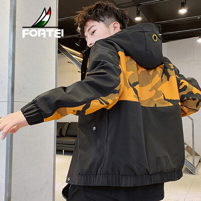 Fu Yi FORTEI jacket mens 2019 spring new fashion slim hooded color trend windproof simple jacket male 9007 black insert yellow 3XL
Fu Yi FORTEI jacket mens 2019 spring new fashion slim hooded color trend windproof simple jacket male 9007 black insert yellow 3XL