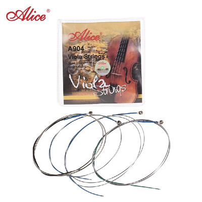 Alice A904 Universal Full Set A-D-G-C Viola Strings Steel Core Al-Mg Alloy Cupronickel Winding 4pcsset
Alice A904 Universal Full Set A-D-G-C Viola Strings Steel Core Al-Mg Alloy Cupronickel Winding 4pcsset