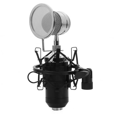 LEIHAO BM - 8000 Professional Sound Studio Recording Condenser Microphone with 35mm Plug Stand Holder
LEIHAO BM - 8000 Professional Sound Studio Recording Condenser Microphone with 35mm Plug Stand Holder