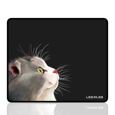 LESAILES 3002503mm cute cat black game esports mouse pad medium lock computer keyboard mat easy to clean
LESAILES 3002503mm cute cat black game esports mouse pad medium lock computer keyboard mat easy to clean