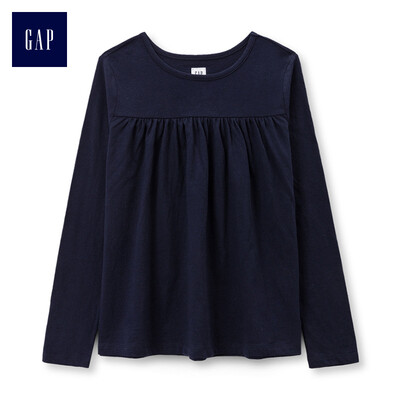 GAP flagship store girls pleated over shoulder long sleeve round neck T-shirt 398677 navy blue XS
GAP flagship store girls pleated over shoulder long sleeve round neck T-shirt 398677 navy blue XS