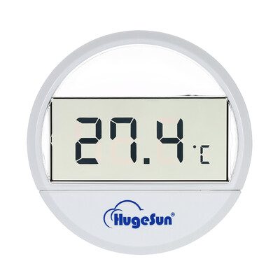 HugeSun Mini LCD Transparent Aquarium & Pet Thermometer Digital Fish Tank Temperature Meter 0°C40°C