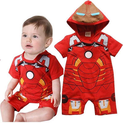 Infant Baby Boy IronMan Playsuit Short Sleeved Clothes Jumpsuit Romper Bodysuit
Infant Baby Boy IronMan Playsuit Short Sleeved Clothes Jumpsuit Romper Bodysuit