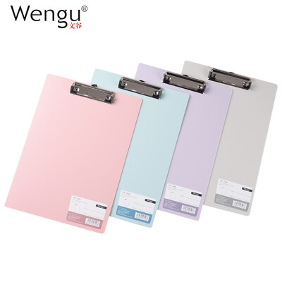 Wengu wengu stationery board clip a4 small fresh folder board folder student writing pad clip can be hung 4 Pack PPF3-018B
Wengu wengu stationery board clip a4 small fresh folder board folder student writing pad clip can be hung 4 Pack PPF3-018B