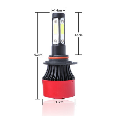 9012 X7BR 2PCS 4 Side Lumens COB 90W 8000lm Car LED Headlight Bulbs Auto Led Headlamp Fog Lights 12V 24V
9012 X7BR 2PCS 4 Side Lumens COB 90W 8000lm Car LED Headlight Bulbs Auto Led Headlamp Fog Lights 12V 24V