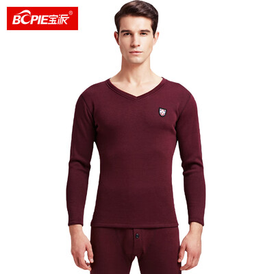 Baopai BOPIE thermal underwear mens velvet thickening plus velvet winter Slim bottoming thick autumn clothing long pants warm set Bao blue V-neck
Baopai BOPIE thermal underwear mens velvet thickening plus velvet winter Slim bottoming thick autumn clothing long pants warm set Bao blue V-neck