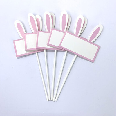 FUNNYBUNNY Cake Decoration Plug-in Pink Cute Bunny Can Write Paragraph Cake Decoration Plug-in Paper Cupcake Toppers
FUNNYBUNNY Cake Decoration Plug-in Pink Cute Bunny Can Write Paragraph Cake Decoration Plug-in Paper Cupcake Toppers