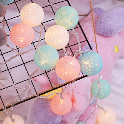 Yuhuaze Makarone USB color lanterns cotton ball decoration flashing lights starry string lights dormitory room layout romantic girl heart 3 meters 20 lights
Yuhuaze Makarone USB color lanterns cotton ball decoration flashing lights starry string lights dormitory room layout romantic girl heart 3 meters 20 lights