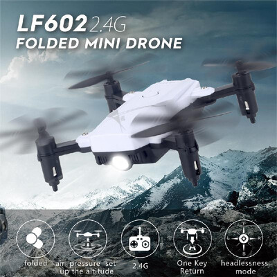LF602 Foldable Drone with Camera 720P Gesture Photography Altitude Hold Headless Mode Training Toy Quadcopter with 2 Battery
LF602 Foldable Drone with Camera 720P Gesture Photography Altitude Hold Headless Mode Training Toy Quadcopter with 2 Battery