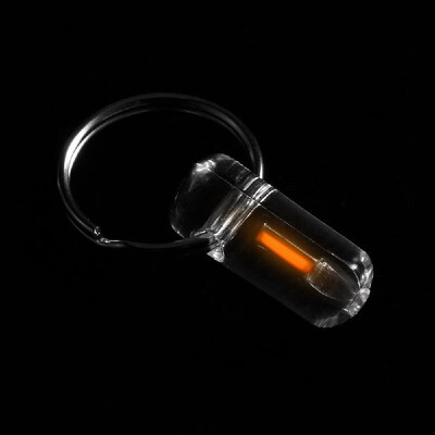 Acrylic Tritium Self Luminous Key Ring Ultralight Outdoor Glow In The Dark Keychain Ring Emergency Survival Mini Light Lamp
Acrylic Tritium Self Luminous Key Ring Ultralight Outdoor Glow In The Dark Keychain Ring Emergency Survival Mini Light Lamp
