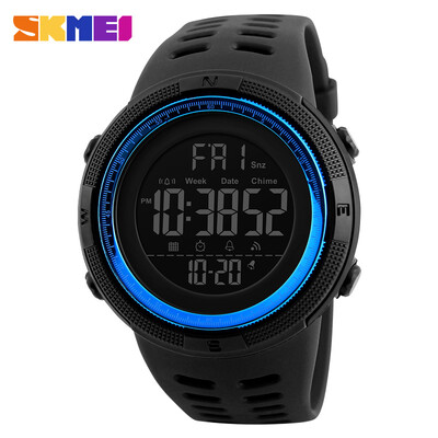 SKMEI Fashion Outdoor Sport Watch Men Multifunction Watches Alarm Clock Chrono 5Bar Waterproof Digital Watch reloj hombre 1251
SKMEI Fashion Outdoor Sport Watch Men Multifunction Watches Alarm Clock Chrono 5Bar Waterproof Digital Watch reloj hombre 1251