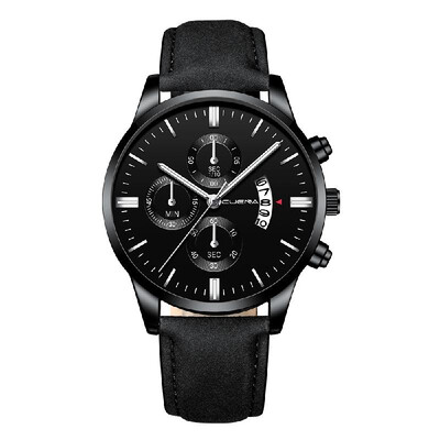 CUENA Men Fashion Leather Band Quartz Watch Simple Calendar Business Watches Casual Big Dial Wrist Watch
CUENA Men Fashion Leather Band Quartz Watch Simple Calendar Business Watches Casual Big Dial Wrist Watch