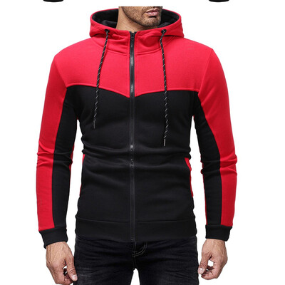 New Style Hot Fashion Men Thick Zip-Up Hoodie Winter Warm Hooded Jumper With Hat Tops Patchwork With Pocket
New Style Hot Fashion Men Thick Zip-Up Hoodie Winter Warm Hooded Jumper With Hat Tops Patchwork With Pocket