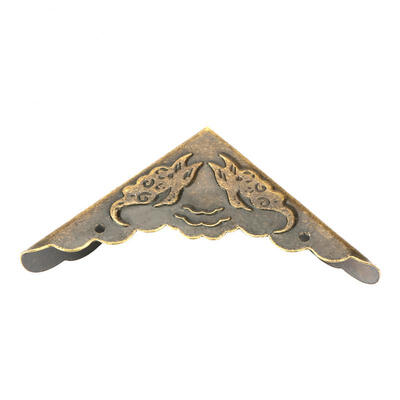 Greensen 12Pcs Vintage Bronze Iron Corner Decorative Protector for Wooden Box Edge
Greensen 12Pcs Vintage Bronze Iron Corner Decorative Protector for Wooden Box Edge