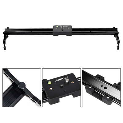 Andoer 100cm 39" Sliding-pad Video Track Slider Dolly Stabilizer System for Canon Nikon DSLR Camcorders
Andoer 100cm 39" Sliding-pad Video Track Slider Dolly Stabilizer System for Canon Nikon DSLR Camcorders