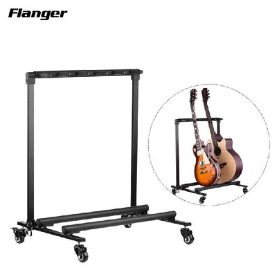 Flanger Universal Display Rack Detachable Portable Multi Guitars Stand 5 Holders with Wheels& Slip Rubber Padding for Acou
Flanger Universal Display Rack Detachable Portable Multi Guitars Stand 5 Holders with Wheels& Slip Rubber Padding for Acou