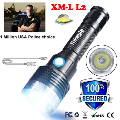 Saidsome Portable XML-L2 Outdoor USB LED Flashlight Torch Bright 18650 Light Lamp flashlight lamp
Saidsome Portable XML-L2 Outdoor USB LED Flashlight Torch Bright 18650 Light Lamp flashlight lamp