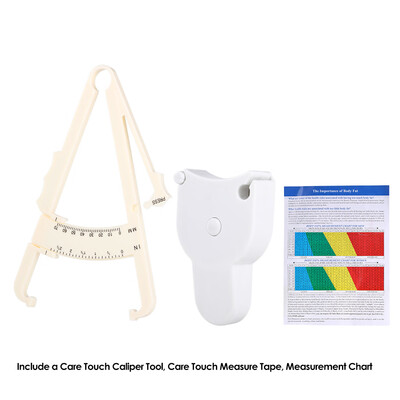 Personal Care Skinfold Body Fat Caliper Set Body Fat Tester Body Skinfold Measurement Tool Measure Tape Durable
Personal Care Skinfold Body Fat Caliper Set Body Fat Tester Body Skinfold Measurement Tool Measure Tape Durable