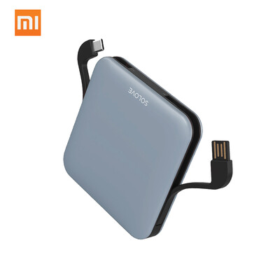 Xiaomi SOLOVE Power Bank with Data Cable 10000mAh Powerbank LED Display Portable Fast Charger For Xiaomi Huawei iPhone
Xiaomi SOLOVE Power Bank with Data Cable 10000mAh Powerbank LED Display Portable Fast Charger For Xiaomi Huawei iPhone