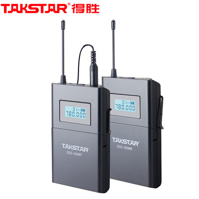Victory TAKSTAR SGC-100W SLR wireless interview microphone live wireless microphone bee professional camera recording radio mobile phone black
Victory TAKSTAR SGC-100W SLR wireless interview microphone live wireless microphone bee professional camera recording radio mobile phone black