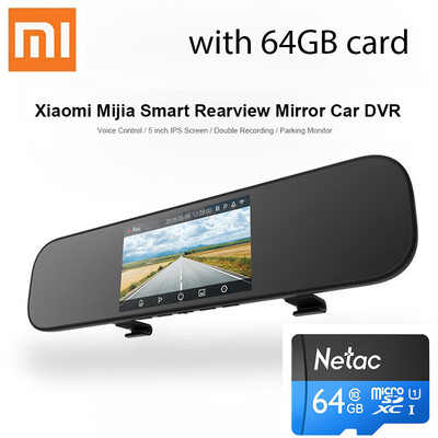 Xiaomi Mijia Smart Car Dash Camera 5 inch IPS Rearview Mirror Car DVR Voice Control Driving Recorder 160 Degrees Parking Monitor
Xiaomi Mijia Smart Car Dash Camera 5 inch IPS Rearview Mirror Car DVR Voice Control Driving Recorder 160 Degrees Parking Monitor
