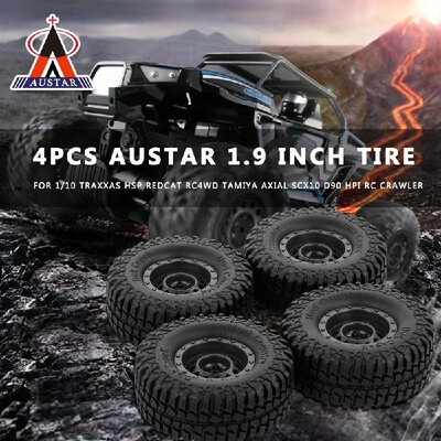 4pcs AUSTAR 100mm 19 Inch Rim Rubber Tyre Tire Wheel for 110 RC Car Traxxas HSP Redcat RC4WD Tamiya Axial SCX10 D90 HPI RC Rock
4pcs AUSTAR 100mm 19 Inch Rim Rubber Tyre Tire Wheel for 110 RC Car Traxxas HSP Redcat RC4WD Tamiya Axial SCX10 D90 HPI RC Rock