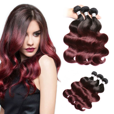Brazilian Hair Weave Bundles 1b99j Burgundy Red Ombre Human Hair Extension Body Wave Bundles Colored Free Shipping
Brazilian Hair Weave Bundles 1b99j Burgundy Red Ombre Human Hair Extension Body Wave Bundles Colored Free Shipping