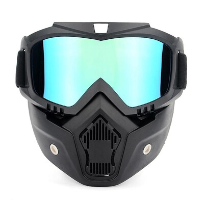 Motorcycling Goggles UVA400 Protection Winter Skiing Goggle Riding Skating Sports Goggle with Detachable Mask
Motorcycling Goggles UVA400 Protection Winter Skiing Goggle Riding Skating Sports Goggle with Detachable Mask