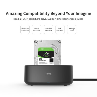 NEWQ Hard Drive Docking Station for 2535 Inch SATA Mechanical HDDSSDFlash DiskSD Card
NEWQ Hard Drive Docking Station for 2535 Inch SATA Mechanical HDDSSDFlash DiskSD Card
