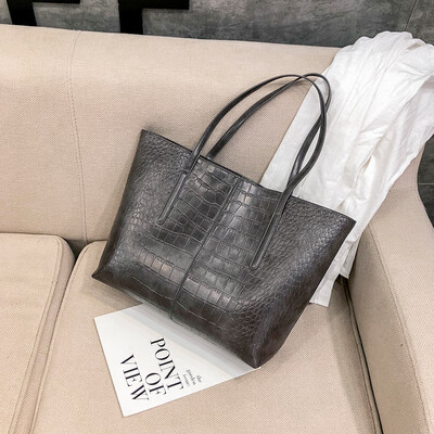 Spring&summer big bag female 2019 new Korean version of the sleek minimalist stone pattern casual wild large capacity single shoulder bag
Spring&summer big bag female 2019 new Korean version of the sleek minimalist stone pattern casual wild large capacity single shoulder bag