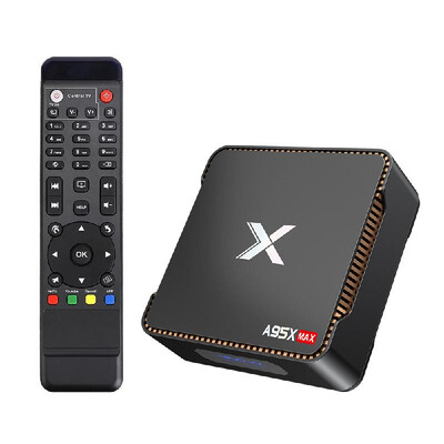 A95X MAX Smart Android 81 TV Box Amlogic S905X2 4GB 64GB UHD 4K Set Top Box VP9 H265 24G 5G WiFi 1000M LAN BT42 HD Media P
A95X MAX Smart Android 81 TV Box Amlogic S905X2 4GB 64GB UHD 4K Set Top Box VP9 H265 24G 5G WiFi 1000M LAN BT42 HD Media P