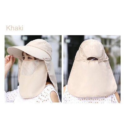 Outdoor 360° Sun Protection Wide Brim Sun Hat UV Protection Cap with Detachable Neck Face Flap Cover for Fishing Hiking Camping Cl
Outdoor 360° Sun Protection Wide Brim Sun Hat UV Protection Cap with Detachable Neck Face Flap Cover for Fishing Hiking Camping Cl