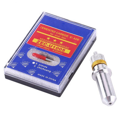 Greensen 15pcs Tungsten Steel Plotter Cutter Blade Cutting Tool 30 45 60 Degree with Holder
Greensen 15pcs Tungsten Steel Plotter Cutter Blade Cutting Tool 30 45 60 Degree with Holder